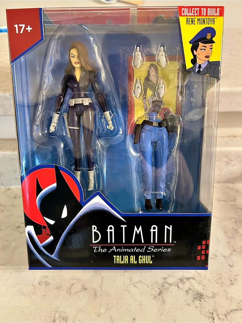 Mcfarlane Toys Batman The Animated SERIES Talia Al Ghu Rene Montoya BAF DC Comic